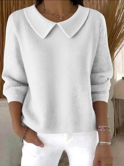 Mavis™ | Elegant Casual Blouse with Collar Detail