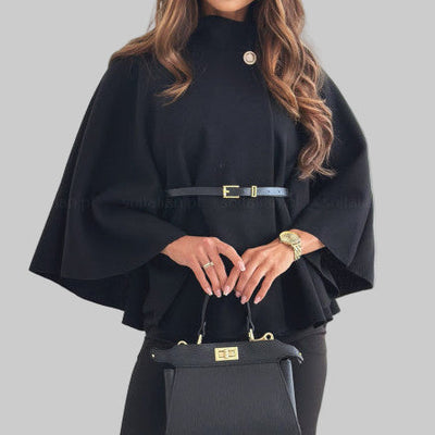 Alicia - Chic Butterfly Jacket with belt