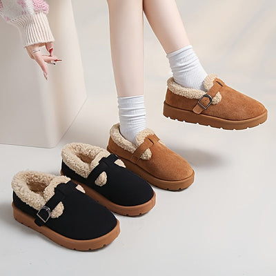 Alina - Cozy Winter Ankle Boots with Ergonomic Support