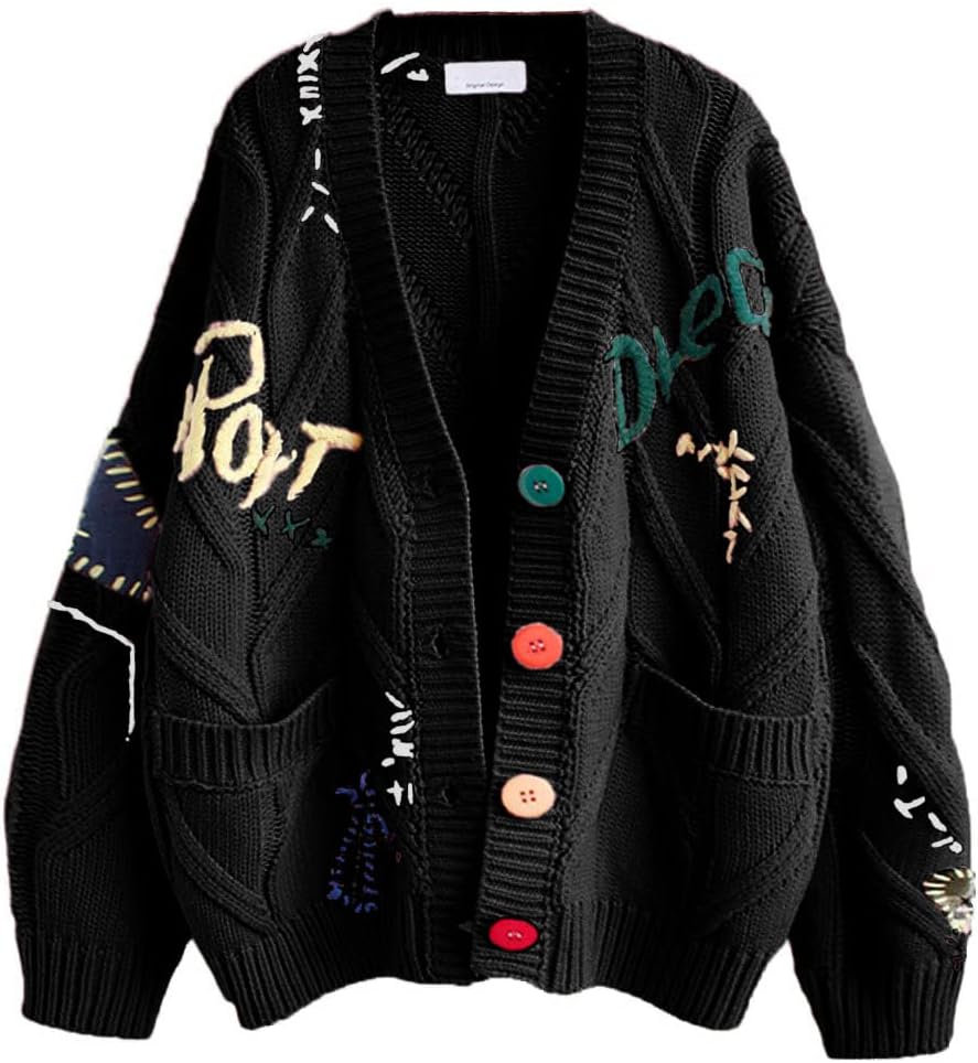 Jayleen™ | Colorful Button Cardigan