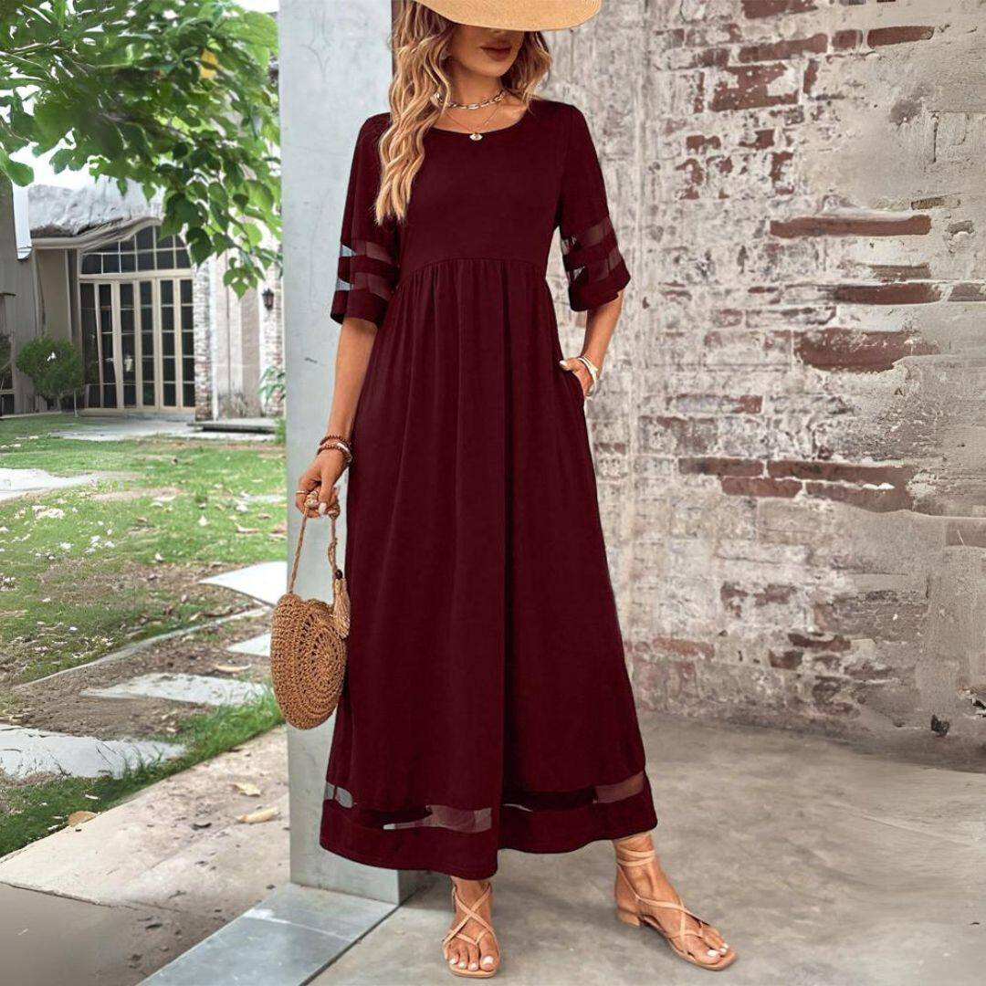 Alleah™ | Flattering Tummy-Smoothing Midi Dress