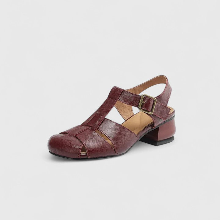 Christabel™ | Elegant Leather Sandals