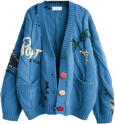 Jayleen™ | Colorful Button Cardigan