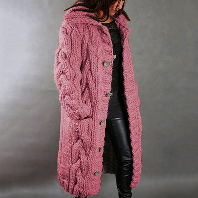 Jocelyn - Elegant cozy Coat with Tummy Coverage