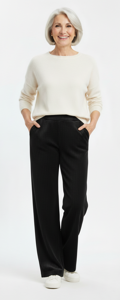 Elowise - High-Waisted Stretch Pants