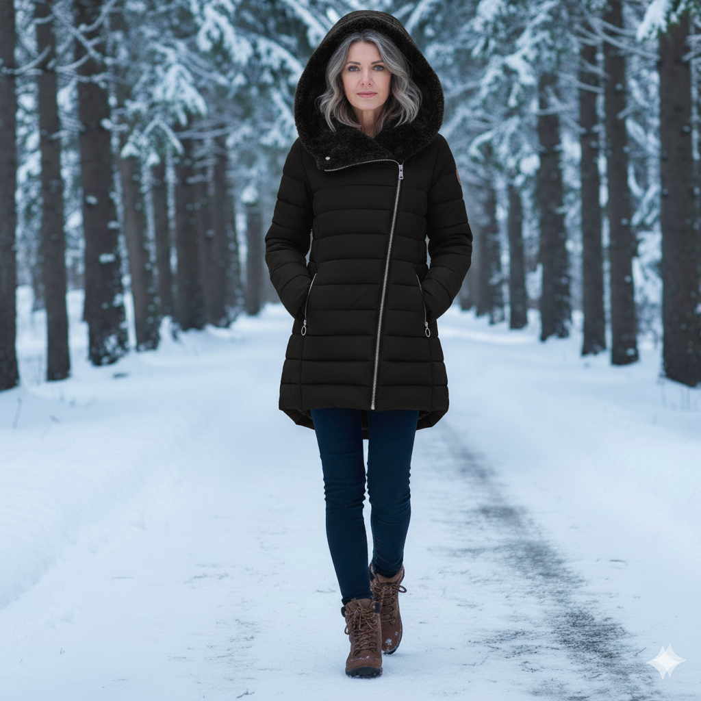 Jasmine - Hooded Puffer Coat