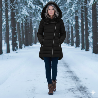 Jasmine - Hooded Puffer Coat