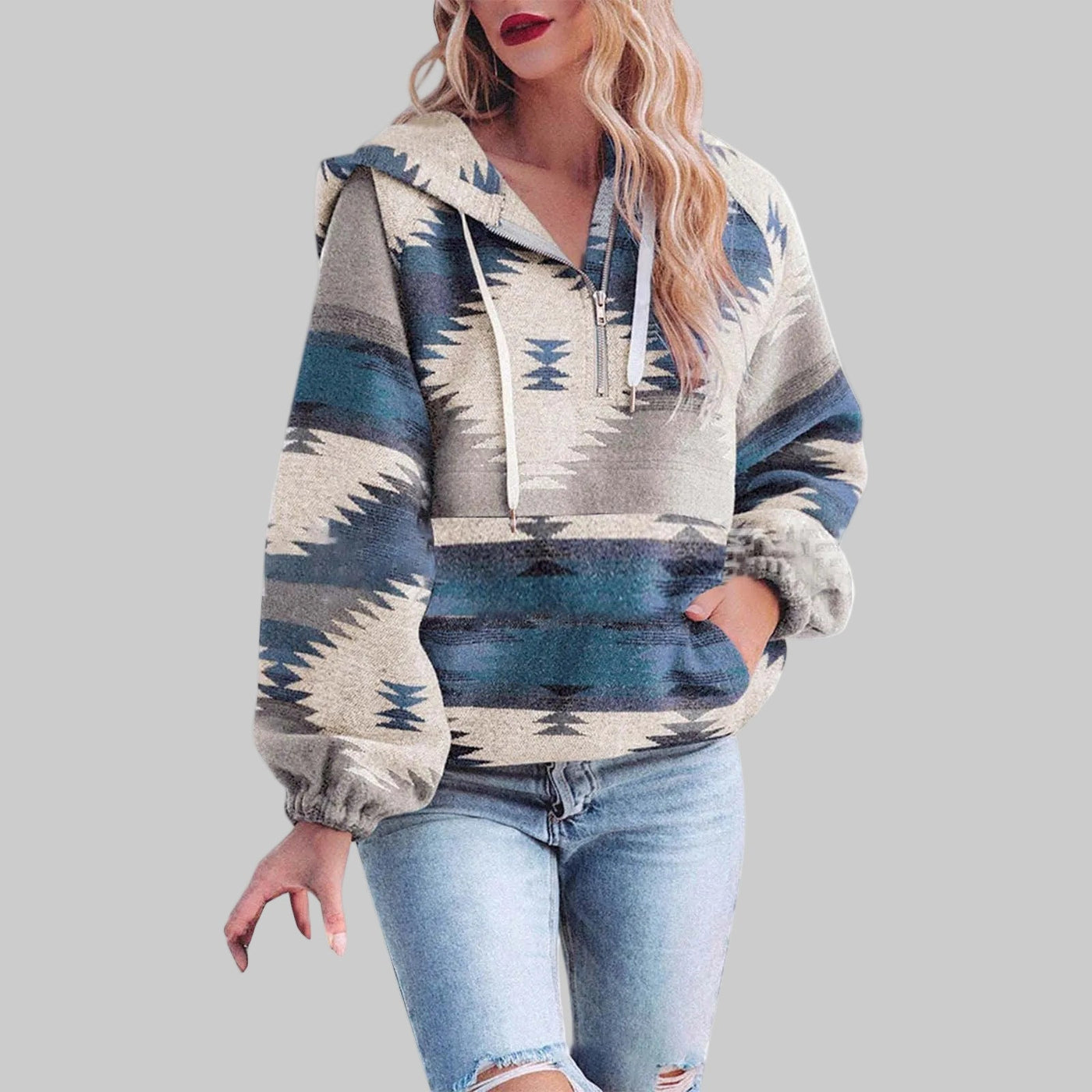 Briella™ | Oversized Long Sleeve Sweatshirt
