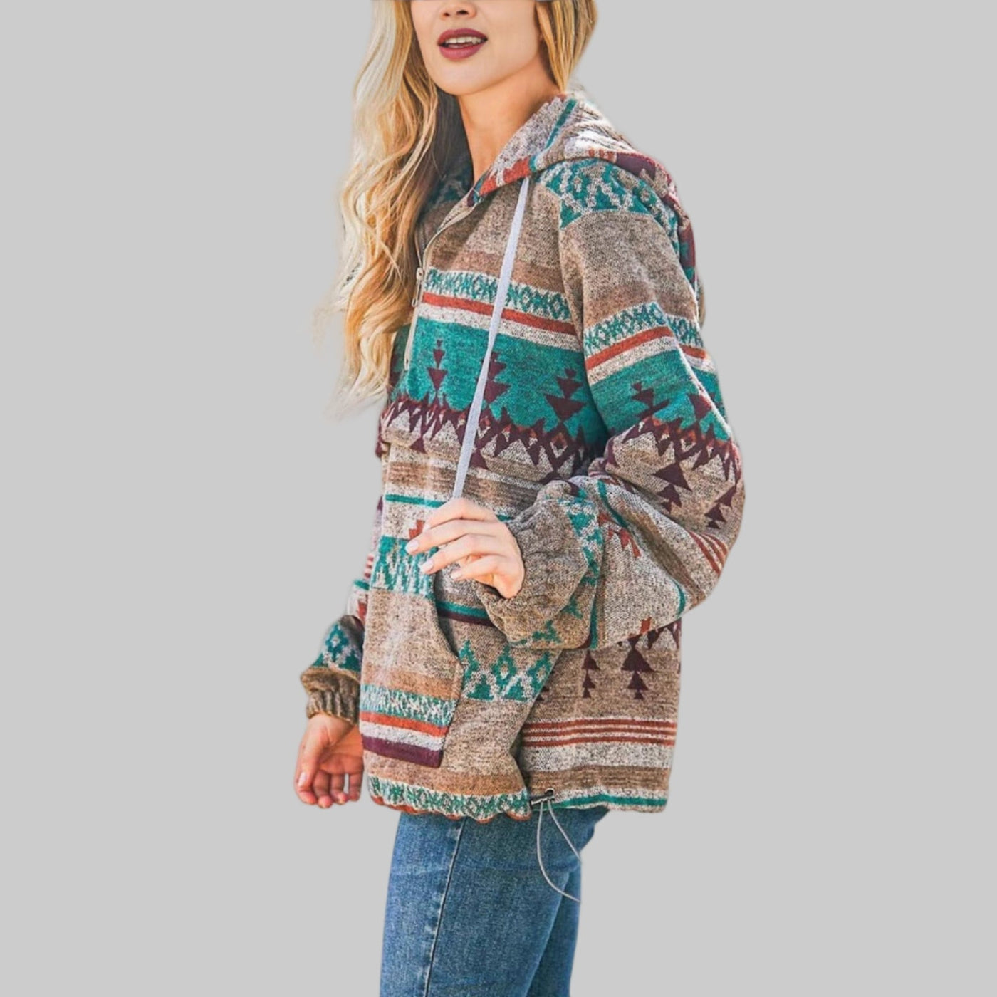 Briella™ | Oversized Long Sleeve Sweatshirt