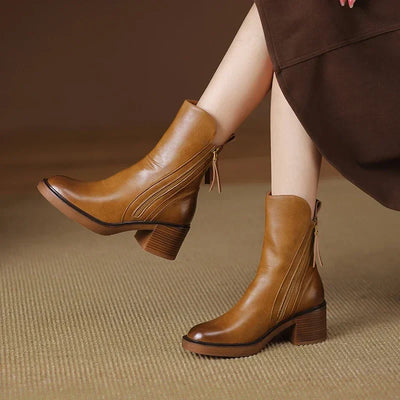 Vienna™ | Leather Ankle Boots