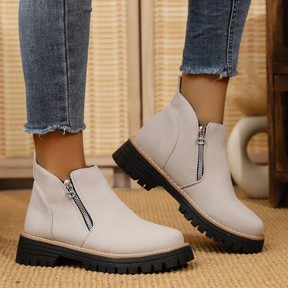 Mabel - Comfortable Ankle Boots