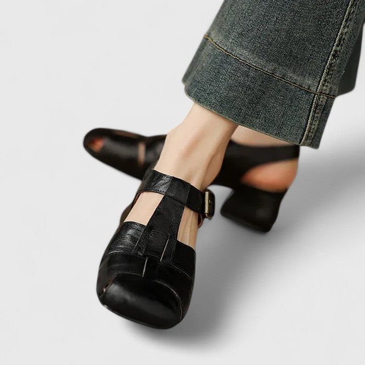 Christabel™ | Elegant Leather Sandals