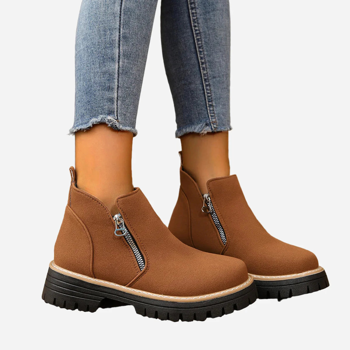 Mabel - Comfortable Ankle Boots