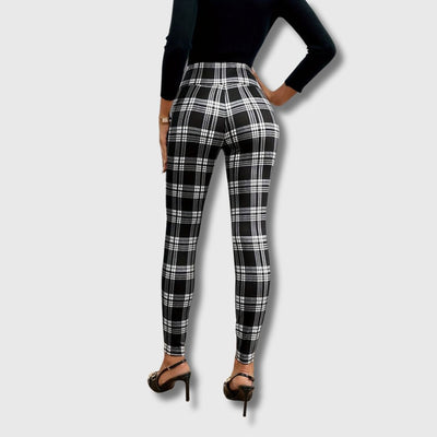 Armelle - Limited Edition High-Waisted Printed Trousers