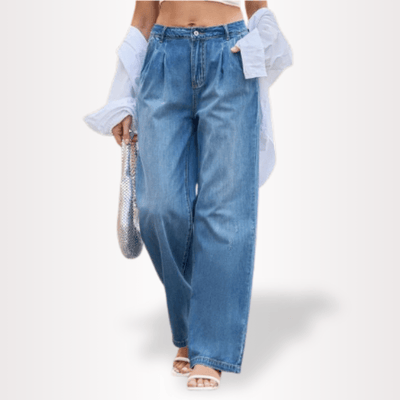 AMBER | STYLISH WIDE JEANS
