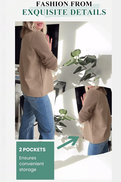 Athena | Casual Button Coat