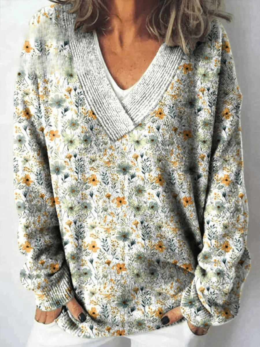 Avelyn | Vintage Flower Cardigan