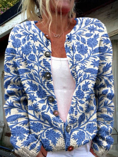 Avelyn | Vintage Flower Cardigan