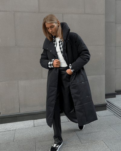 Belted Long Down Jacket