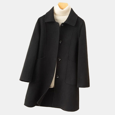 Bernadette | Long Wool Coat