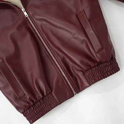 Brown Biker Jacket