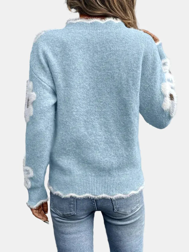 Charlotte | Floral Sweater