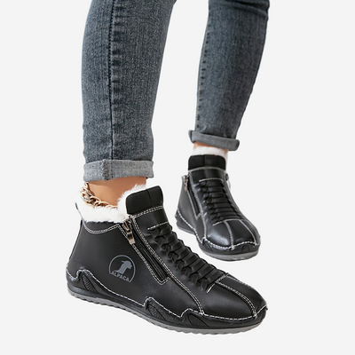 Agatha - Comfortable Winter Ankle Boots with Ergonomic Support