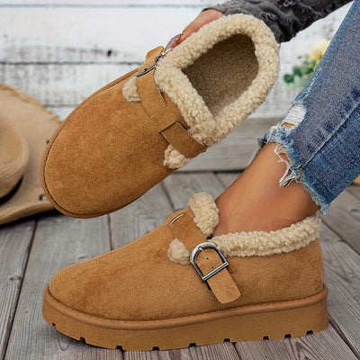 Alina - Cozy Winter Ankle Boots with Ergonomic Support