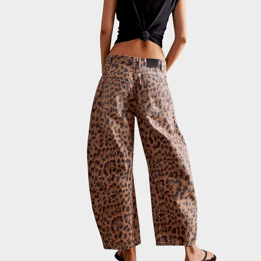 EDITH | LEOPARD PANTS