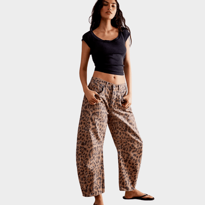 EDITH | LEOPARD PANTS