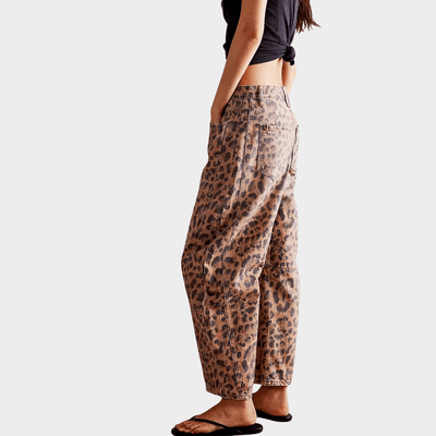 EDITH | LEOPARD PANTS