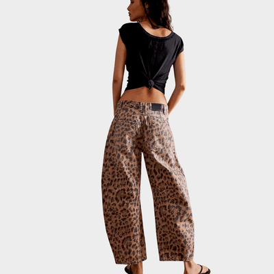 EDITH | LEOPARD PANTS