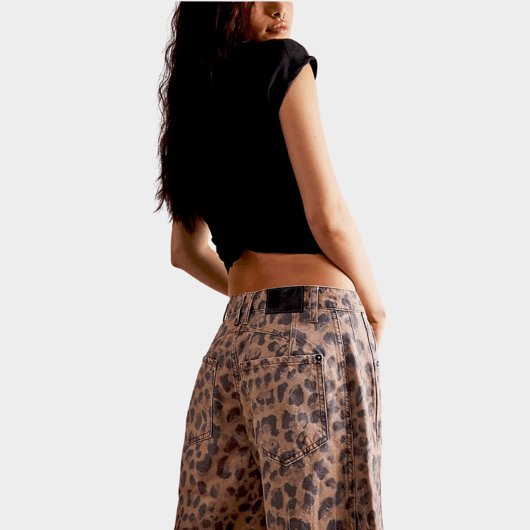 EDITH | LEOPARD PANTS