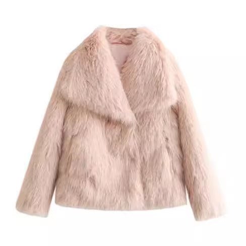 Elegance Plush Coat