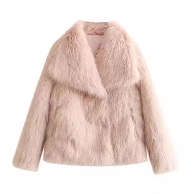 Elegance Plush Coat