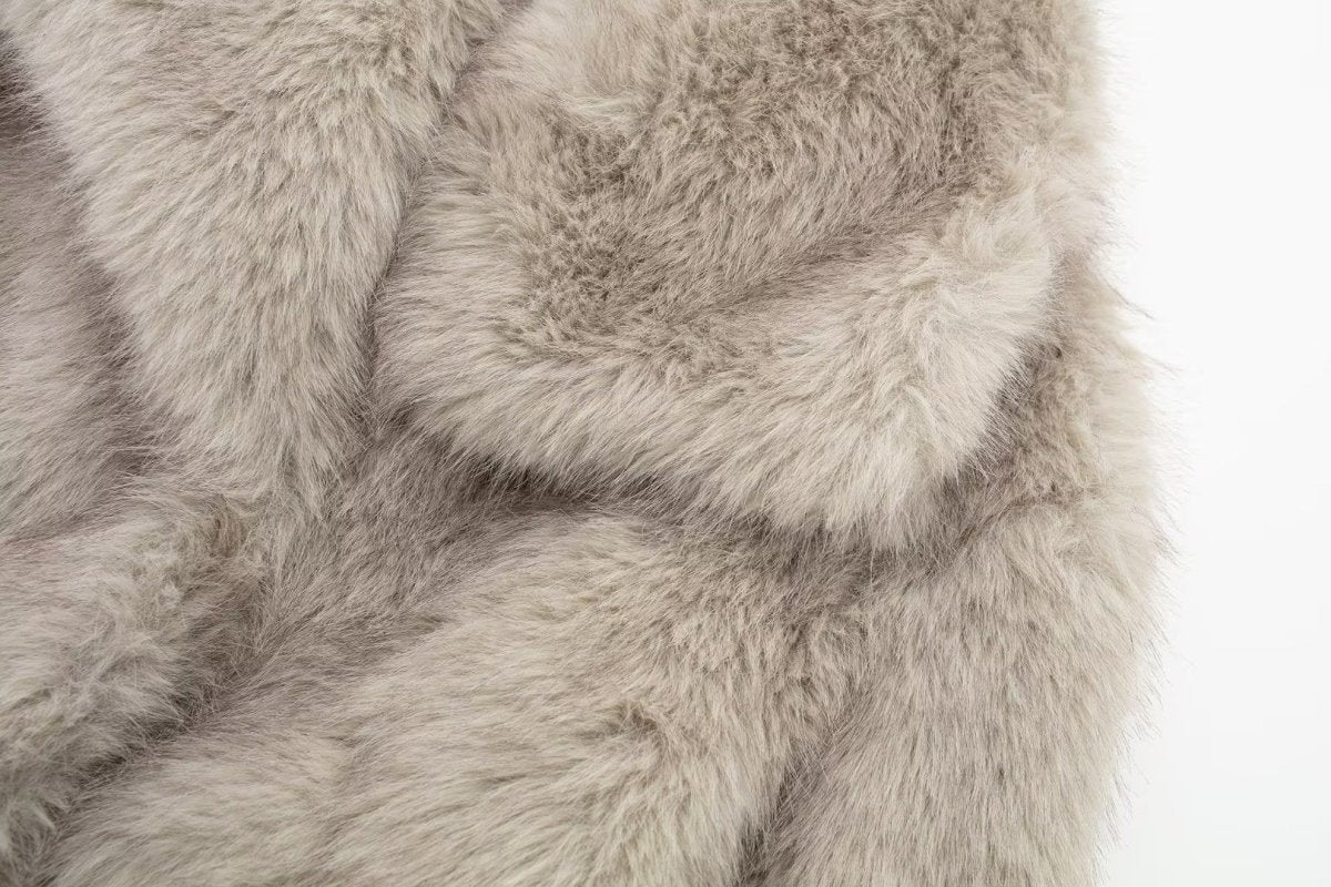 Elegance Plush Coat