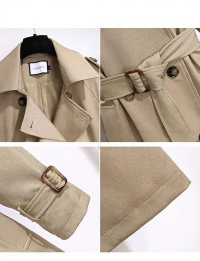 Élina™ | Mid-Length Trench Coat