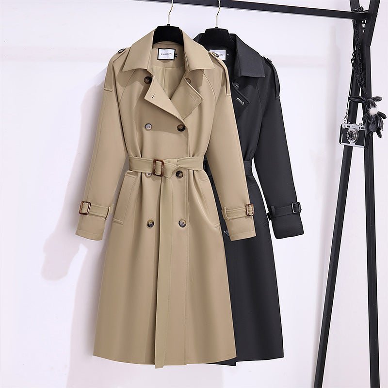 Élina™ | Mid-Length Trench Coat