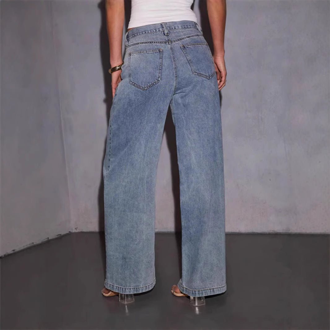 Fiona™ | Mid-rise straight jeans
