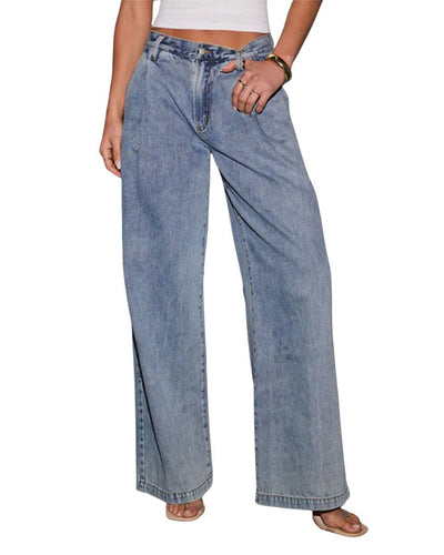 Fiona™ | Mid-rise straight jeans