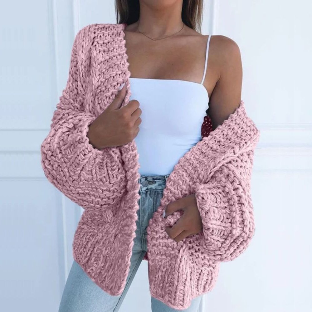 Celine™ | Chunky Knit Relaxed Cardigan