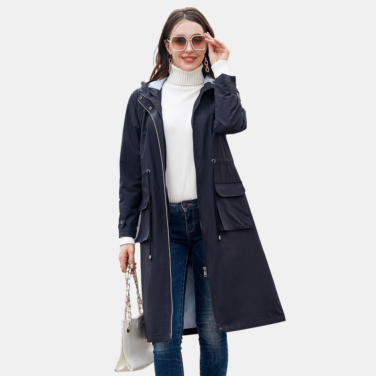 Lila | Waterproof Trench Coat