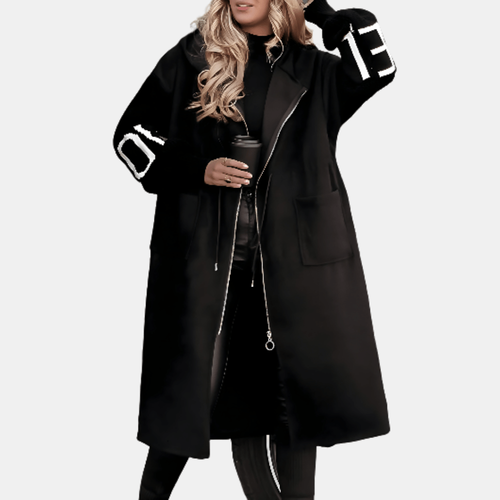 Ophelia | Windbreaker Long Jacket