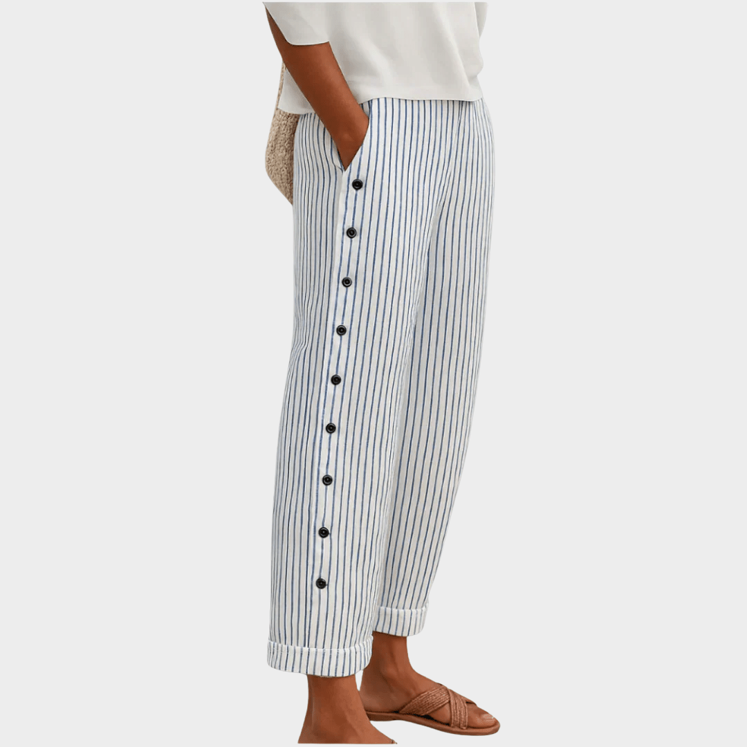 REA | STRIPED PANTS