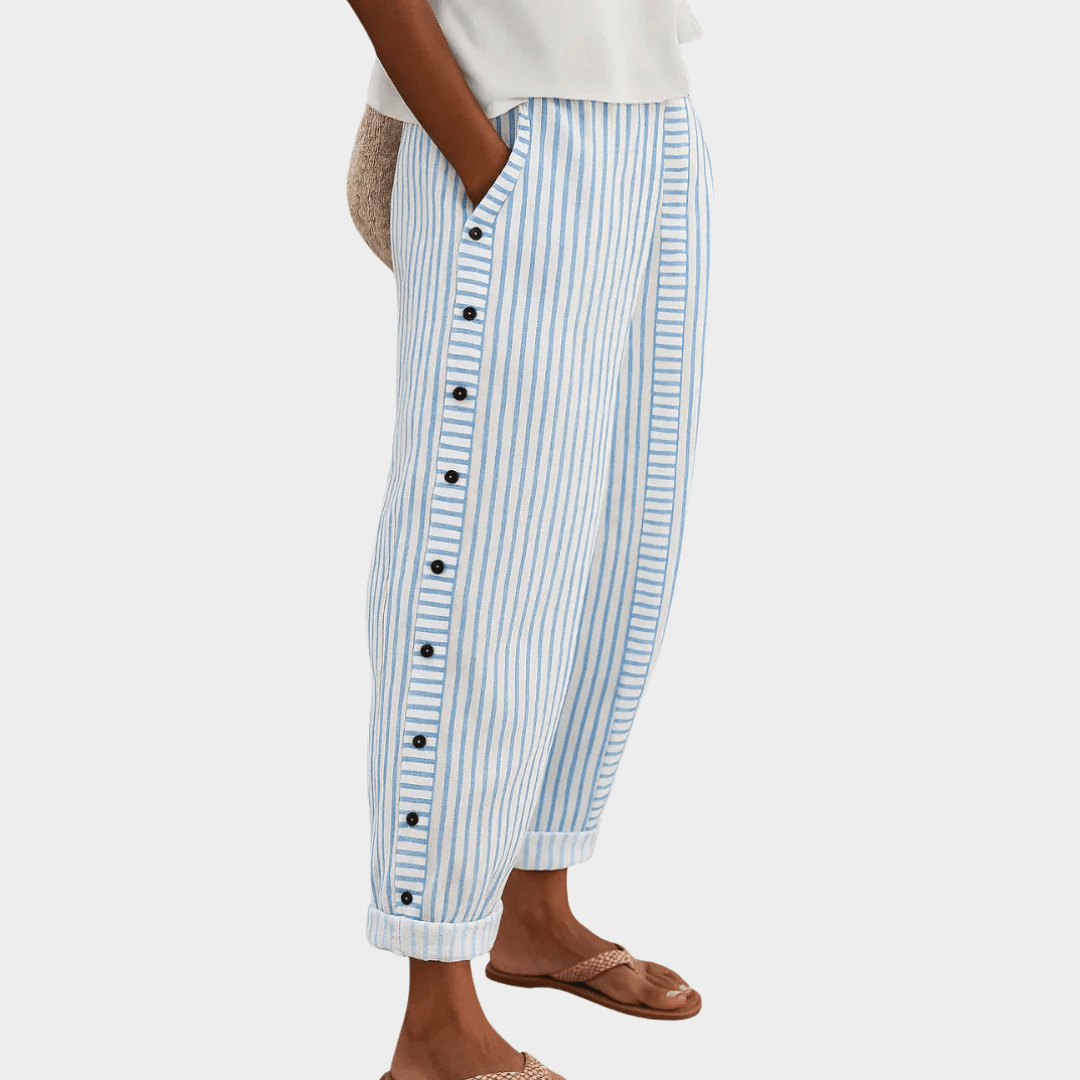 REA | STRIPED PANTS