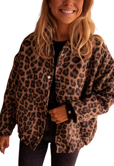 Rita Leopard Jacket