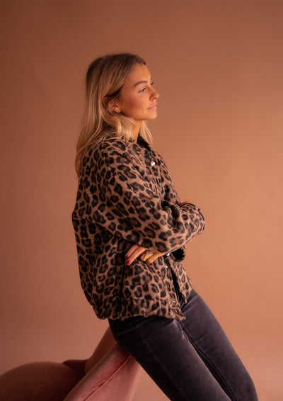 Rita Leopard Jacket