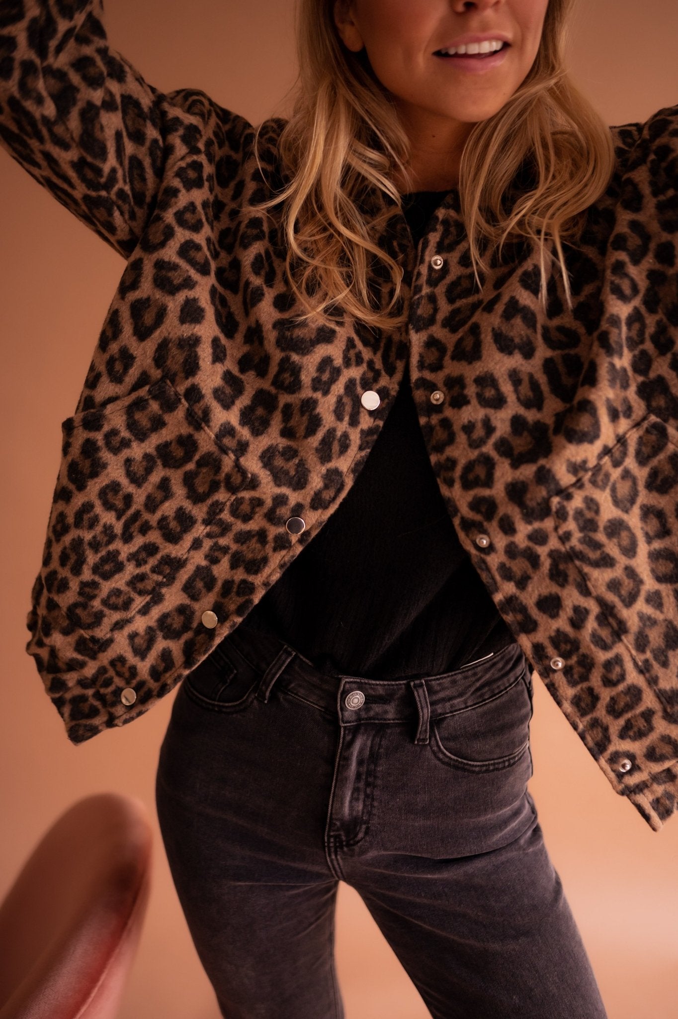 Rita Leopard Jacket