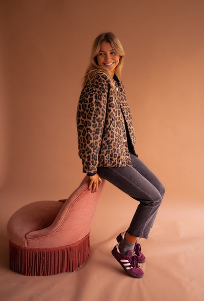 Rita Leopard Jacket