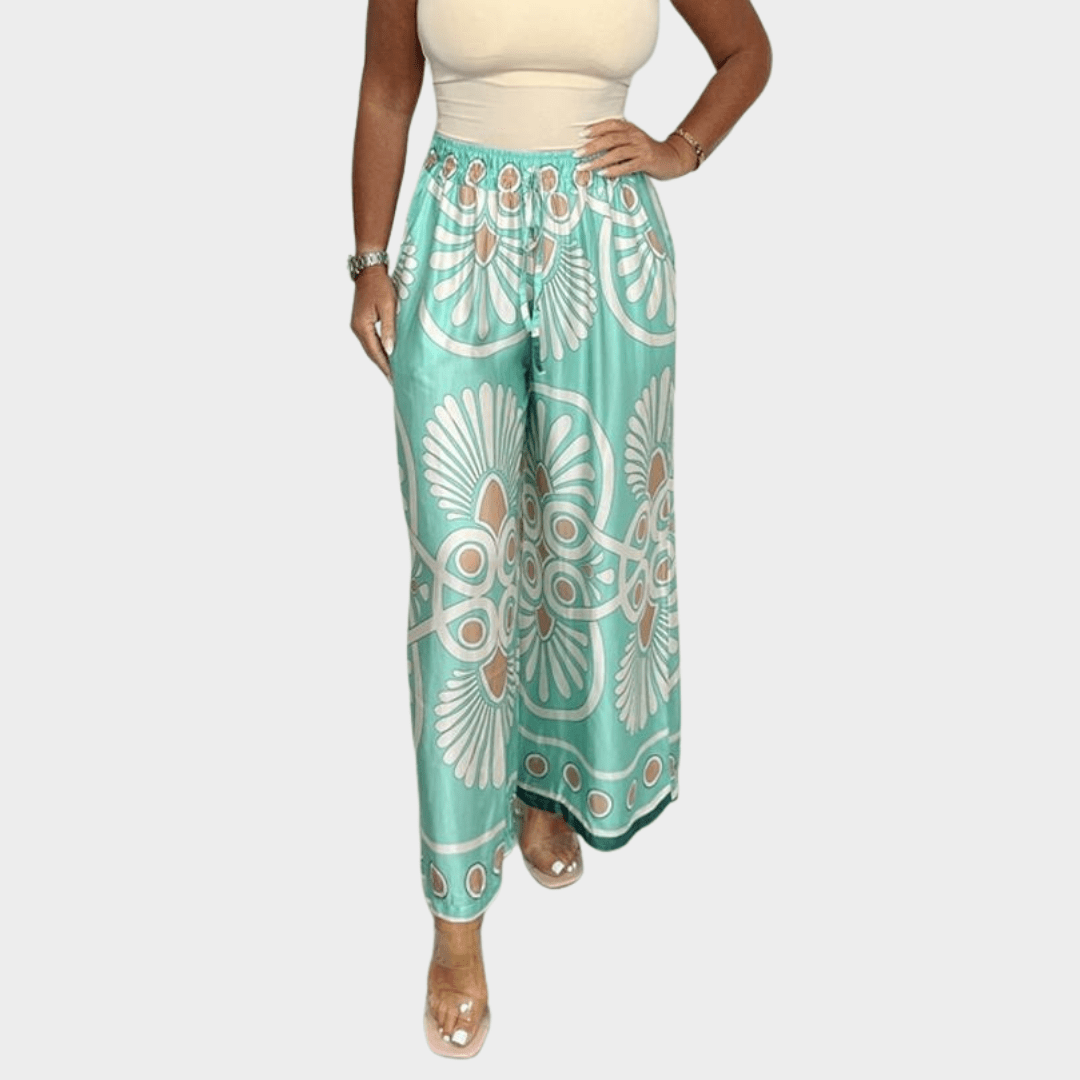 Sally | Trendy Satin Pants